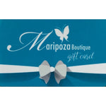 MARIPOZA BOUTIQUE GIFT CARD