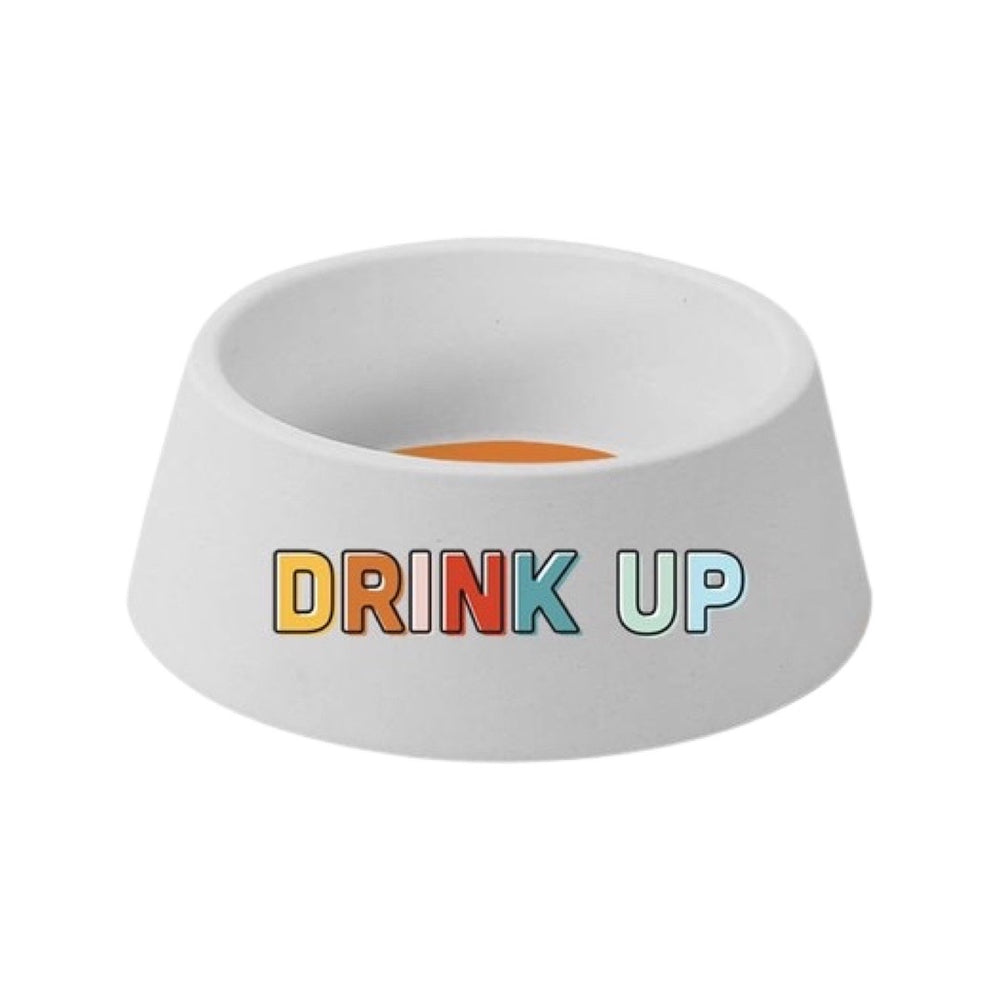 Drink Up Ceramic Pet Bowl