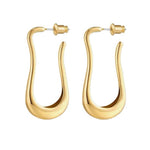 Gold Dali Drop Earrings