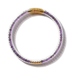 AMETHYST LUXE ALL WEATHER BANGLE®(AWB®) - SERENITY PRAYER