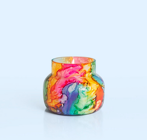 Volcano Rainbow Watercolor Petite Jar, 8 oz