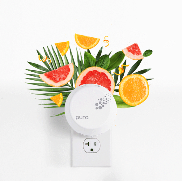 Pura Smart Home Diffuser Kit, Tinsel & Spice & Volcano