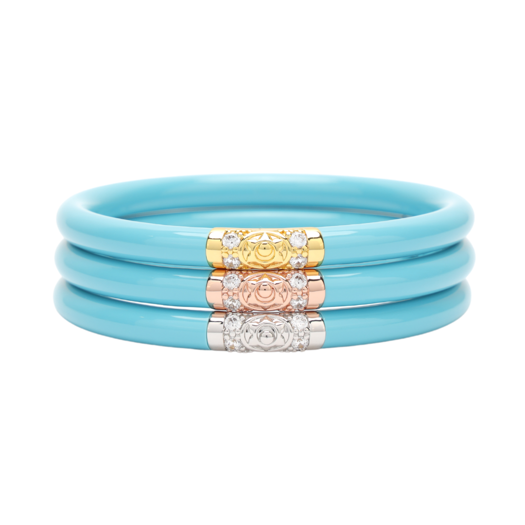 THREE KINGS ALL WEATHER BANGLES® (AWB®) - TURQUOISE – Maripoza THREE KINGS ALL WEATHER BANGLES® (AWB®) - TURQUOISE – Maripoza