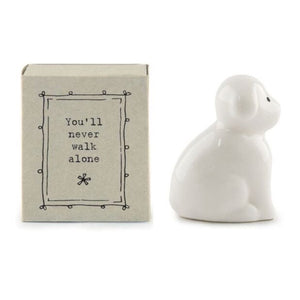Sweet Sentiments Matchbox Animal in Gift Box with Saying