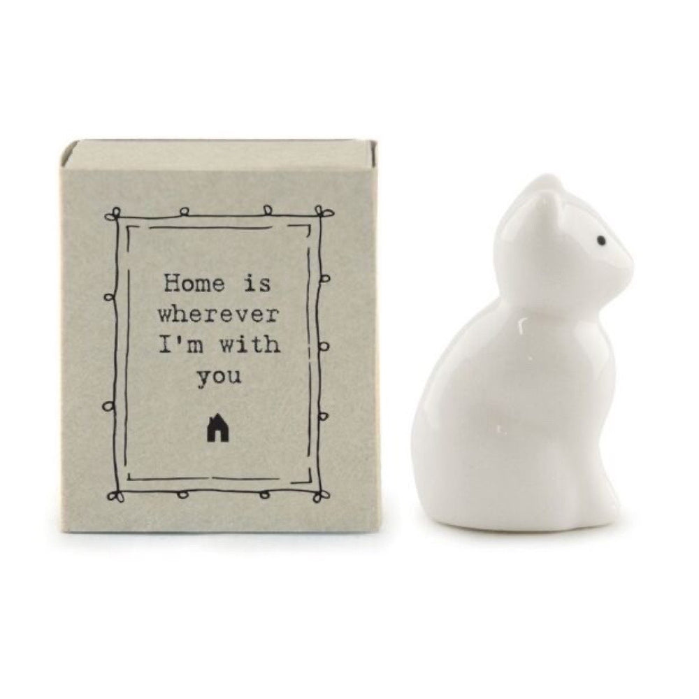Sweet Sentiments Matchbox Animal in Gift Box with Saying