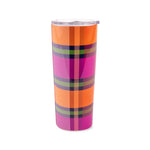 Stainless Steel Tumbler, Grand Plaid Duo