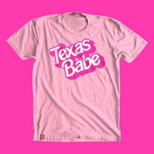 Hot Pink Texas Babe Bubblegum T-Shirt