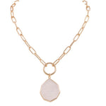 The Sara Stone Pendant Necklace