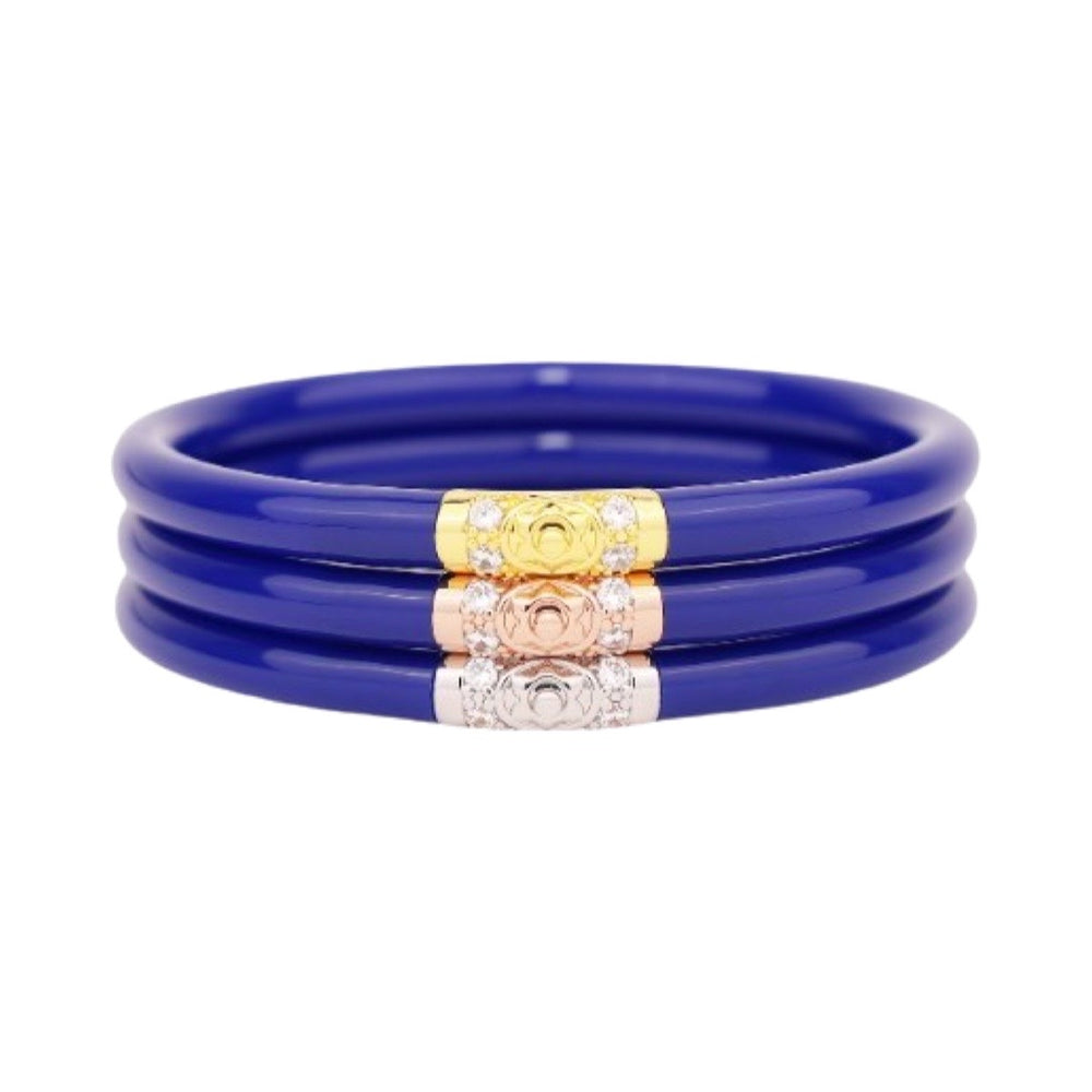 
            
                Load image into Gallery viewer, *LIMITED EDITION*-THREE KINGS ALL WEATHER BANGLES® (AWB®) - LAPIS
            
        