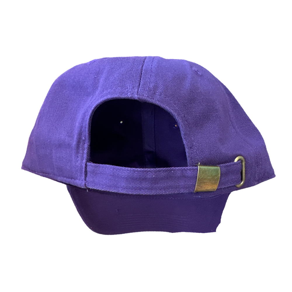 Purple Bulldog Baseball Cap