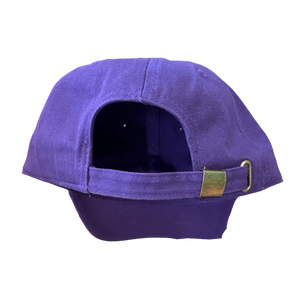 Purple Bulldog Baseball Cap