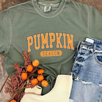 Olive Pumpkin Season Tee