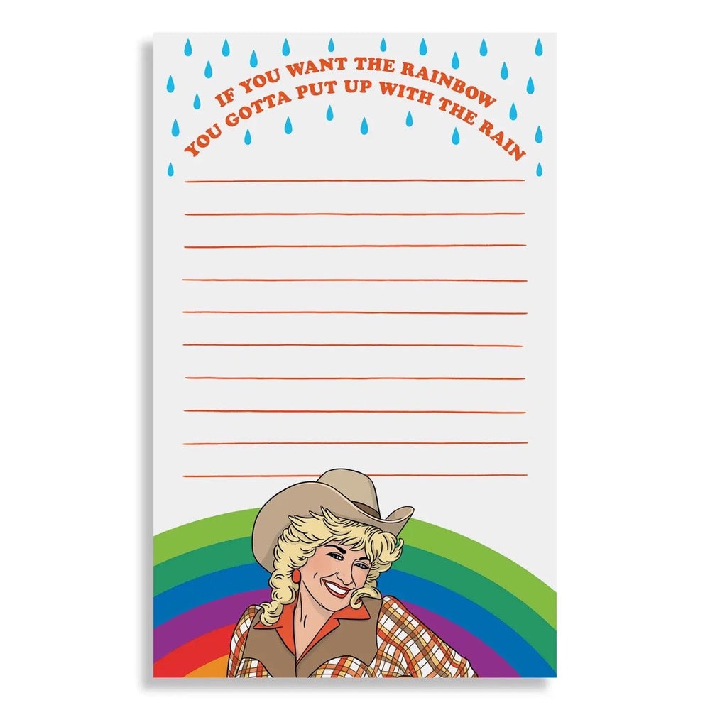 
            
                Load image into Gallery viewer, Notepad: Cowgirl Rainbow
            
        
