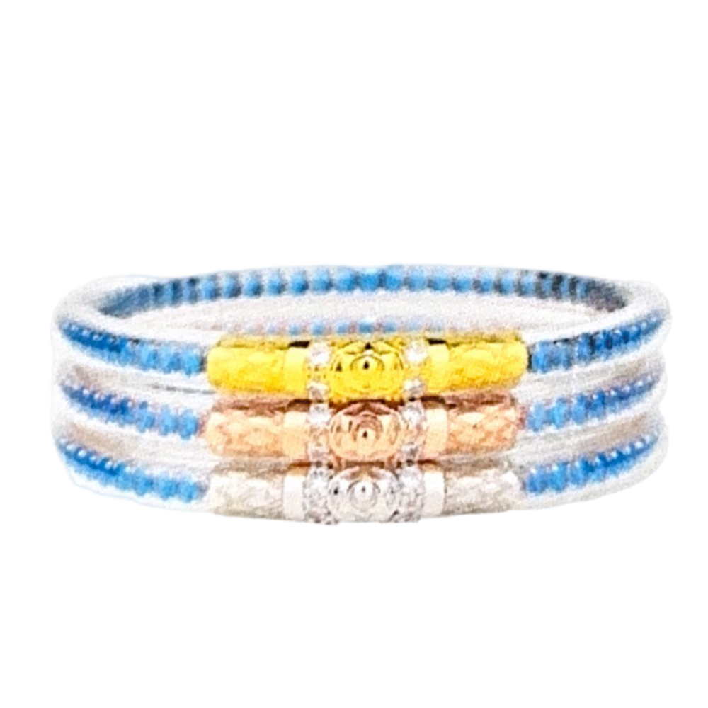 THREE QUEENS ALL WEATHER BANGLES® (AWB®) - SAFFIR