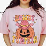 Howdy Pumpkin Halloween Tee