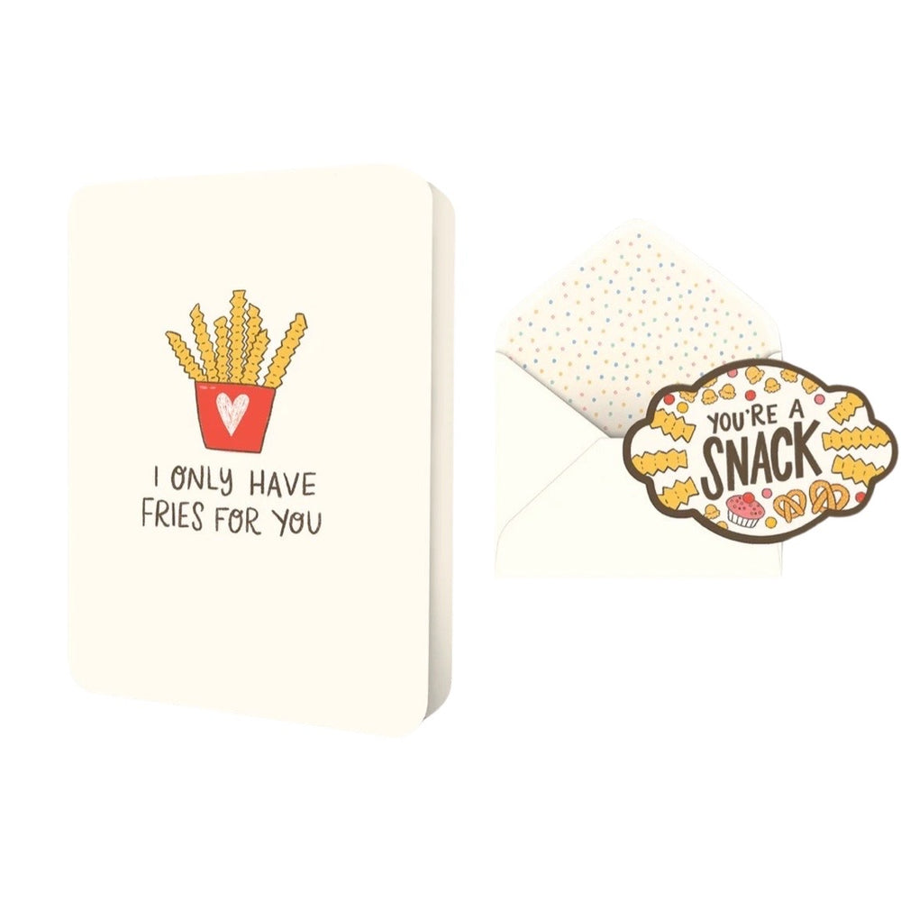 FRIES FOR YOU DELUXE GREETING CARD