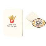 FRIES FOR YOU DELUXE GREETING CARD