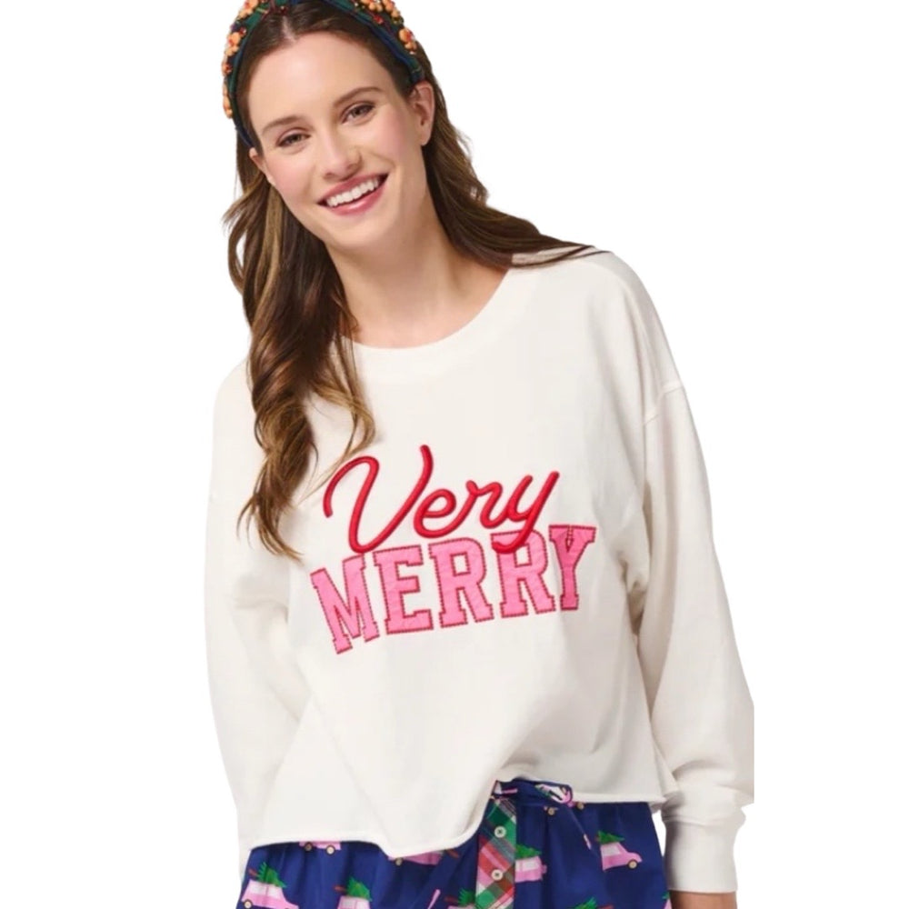 "Very Merry" Lounge Sweatshirt