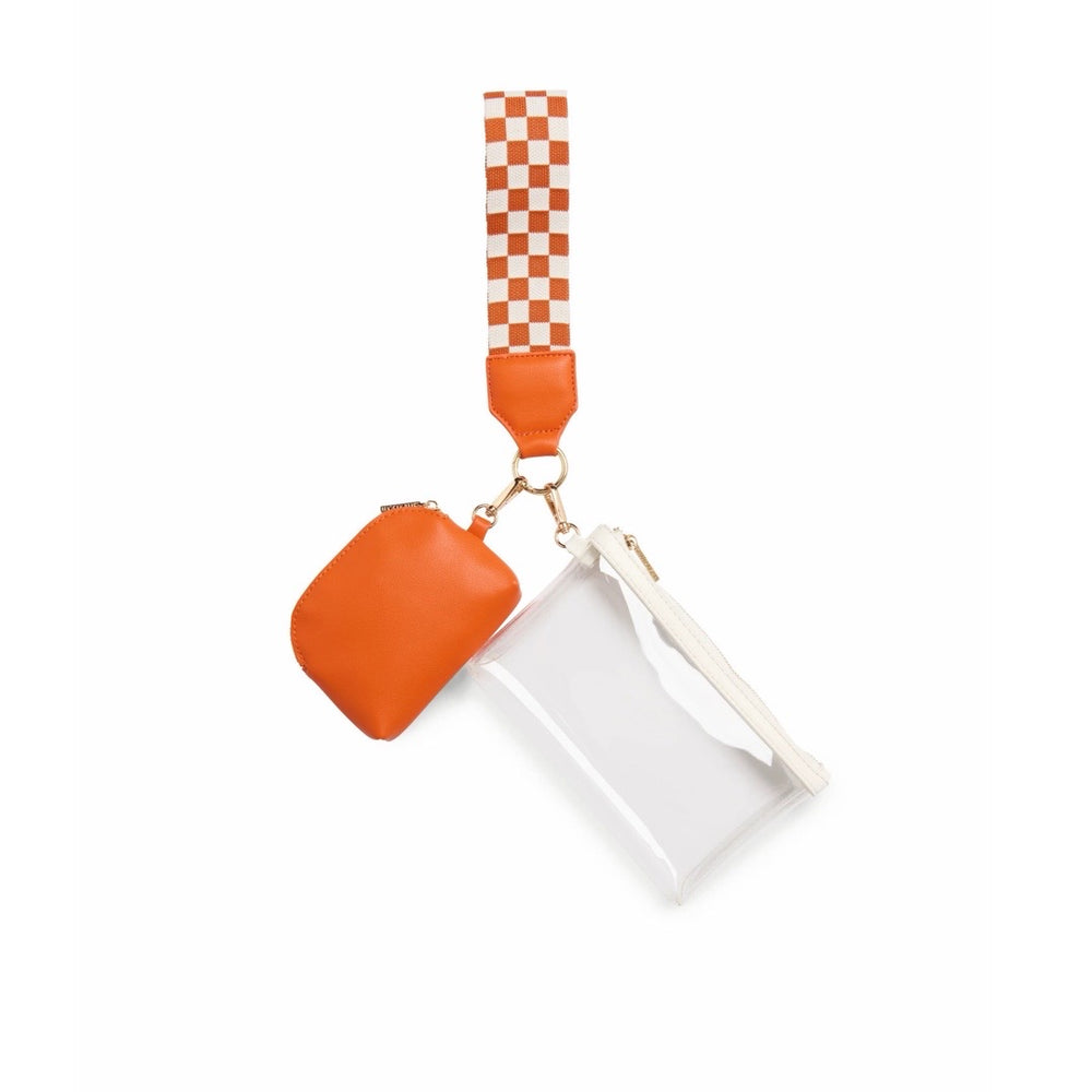 The Orange Taylor Mini Wristlet