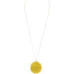 The Diane Seed Bead Cluster Pendant Necklace