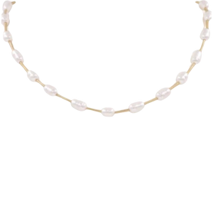 The Chrissy Cream Pearl Necklace