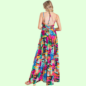 Lead The Way Woven Maxi Dress