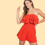 Unstoppable Stunner Woven Romper