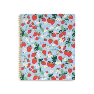 STRAWBERRY FIELD - Rough Draft Large Notebook