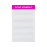 Good Intentions Notepad