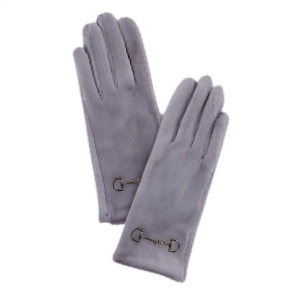 Glove with Metal Keeper