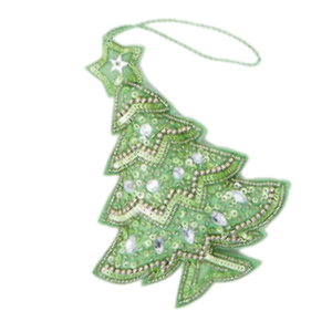 Beaded Tree Ornament