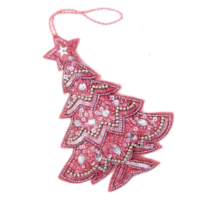 Beaded Tree Ornament