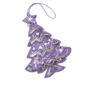 Beaded Tree Ornament