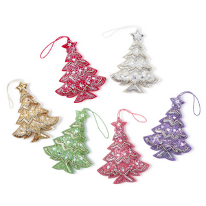 Beaded Tree Ornament