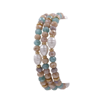 Tara Pearl Bead Stretch Bracelet Set