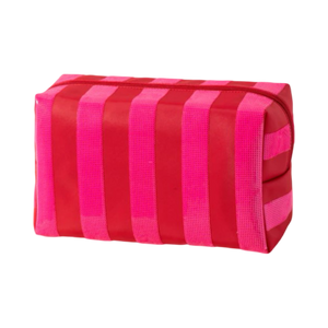 Cara Large Stripe Zip Pouch