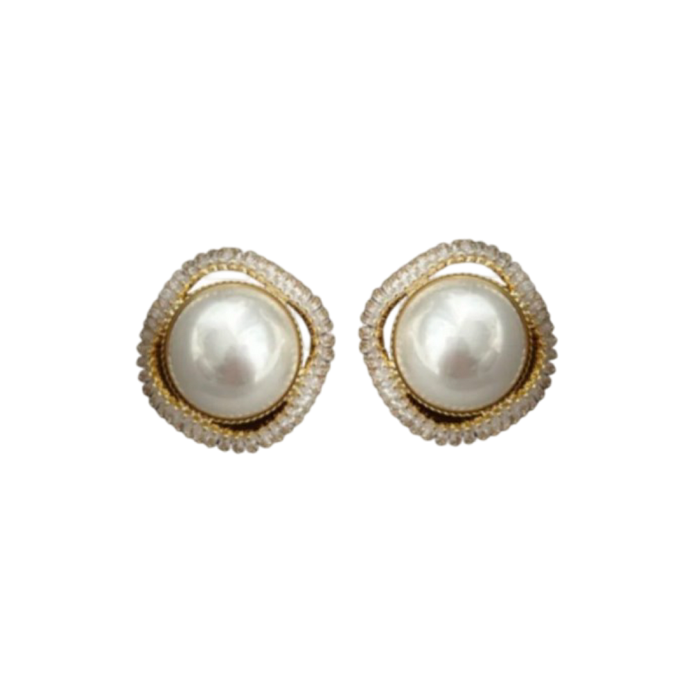 Pearl's Night Out Earrings - Gold