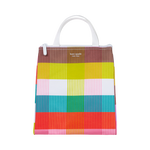 Rainbow Plaid Lunch Bag