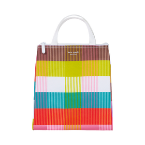 Rainbow Plaid Lunch Bag