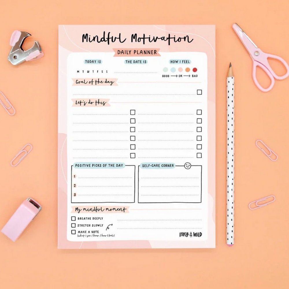 Mindful Motivation Daily Planner