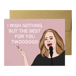 ADELE WEDDING CARD