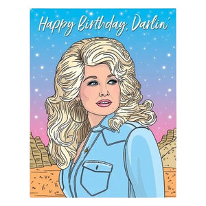 
            
                Load image into Gallery viewer, Dolly Happy Birthday Darlin&amp;#39; Card
            
        