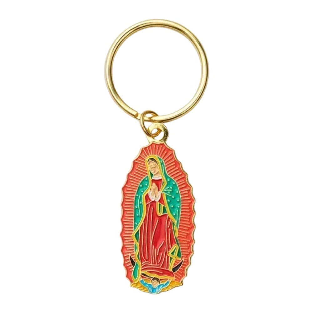 
            
                Load image into Gallery viewer, Virgin of Guadalupe Keychain
            
        