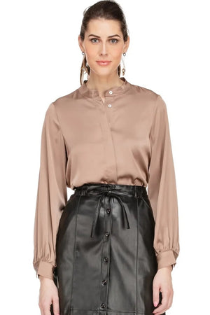
            
                Load image into Gallery viewer, Placket Satin Shirt
            
        