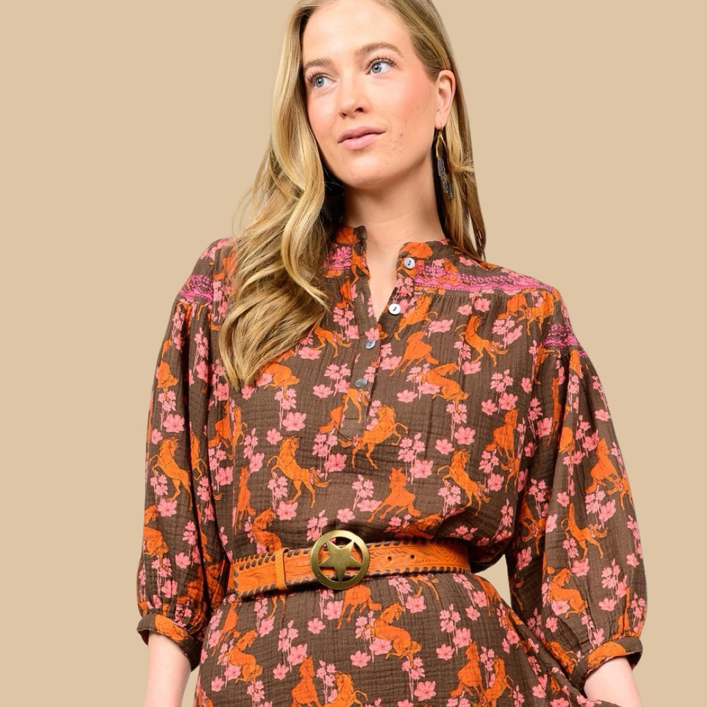 The Western Wanderlust Top