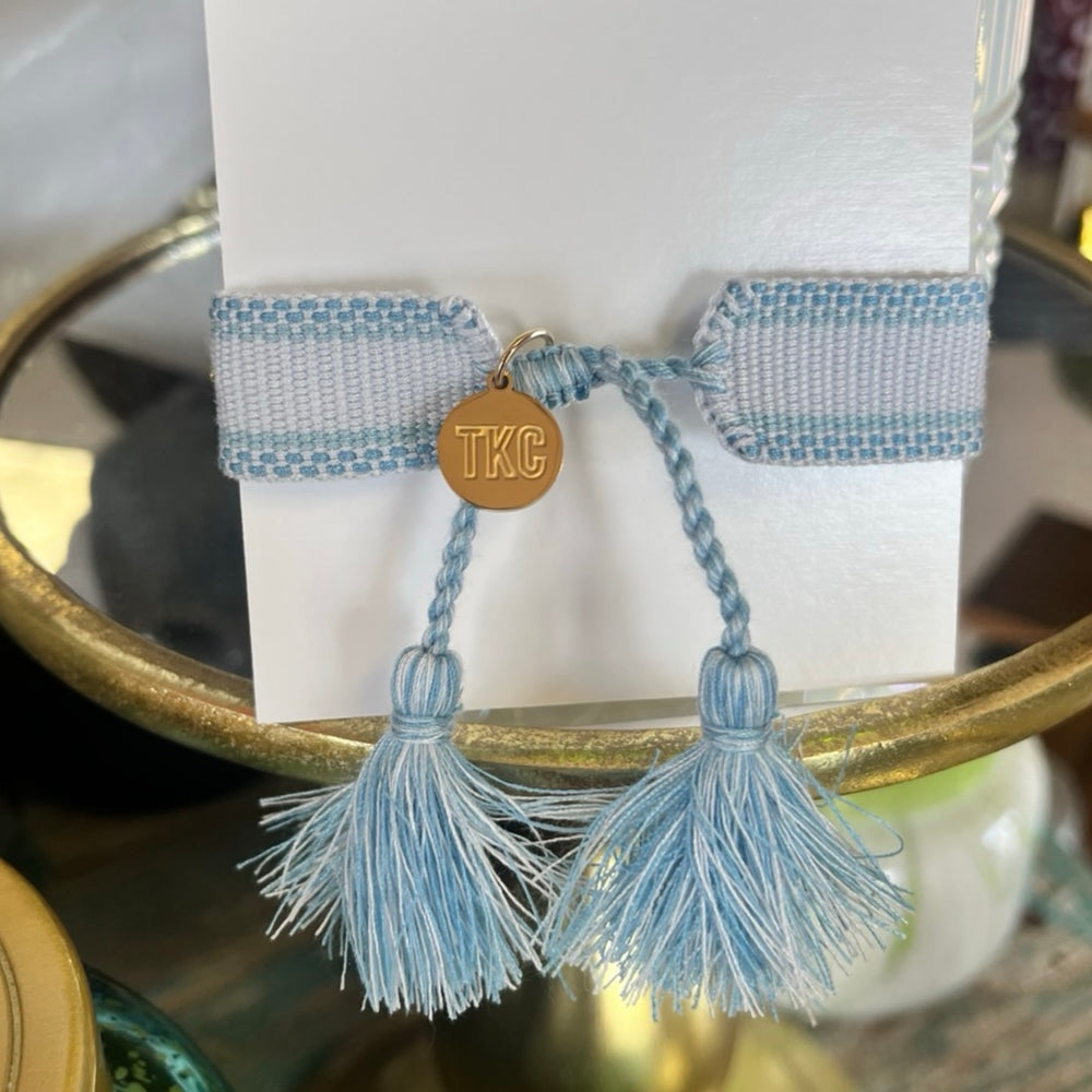 Memorial Mustangs Tassel Bracelet