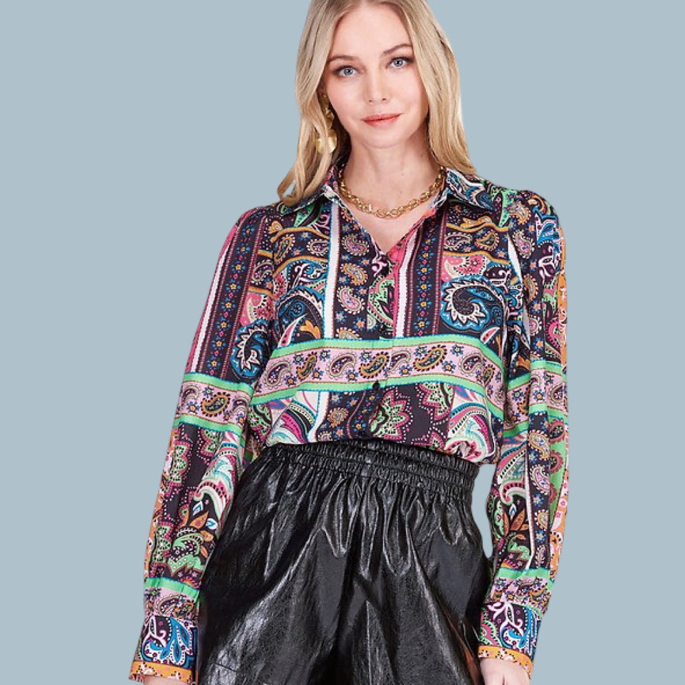 The Eternal Paisley Blouse
