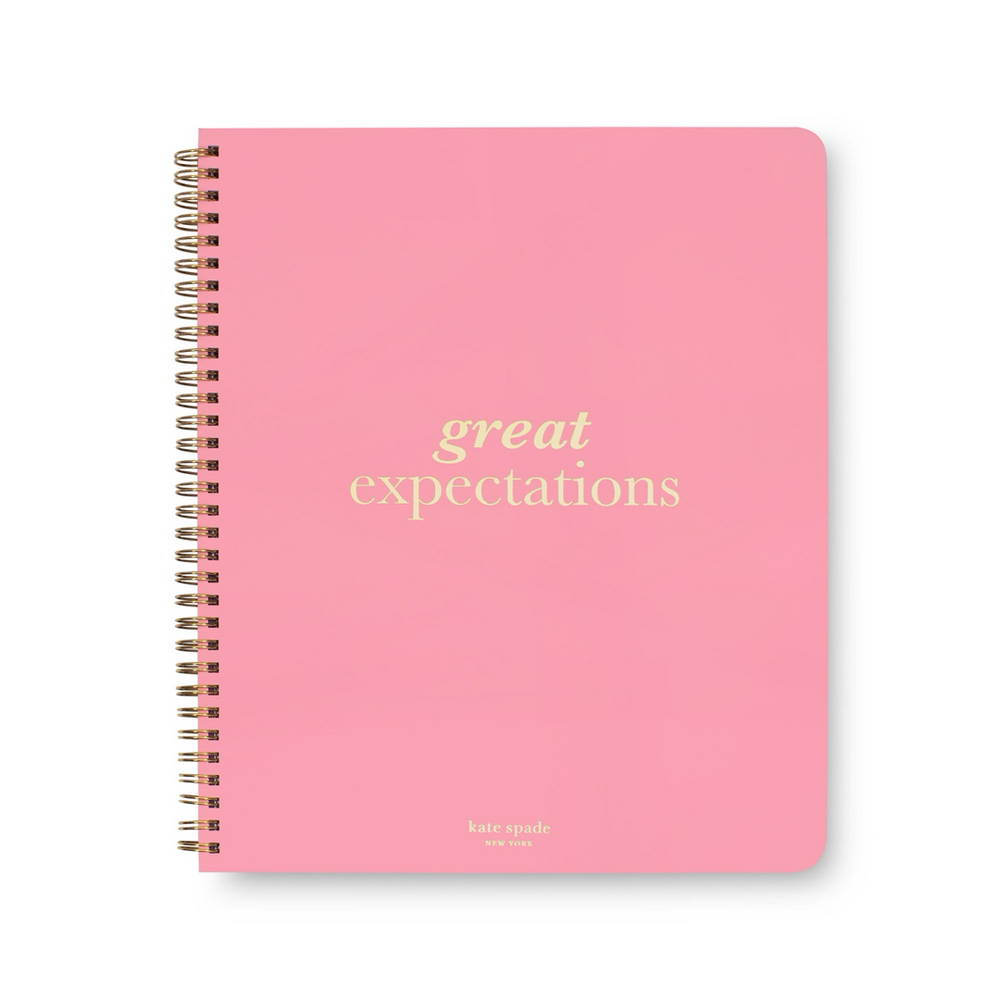 Great Expectations Large Spiral Notebook