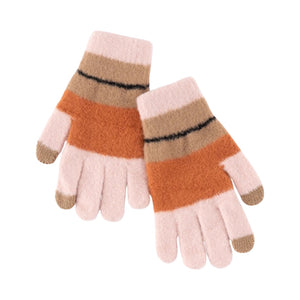 Pink Emerson Touchscreen Gloves