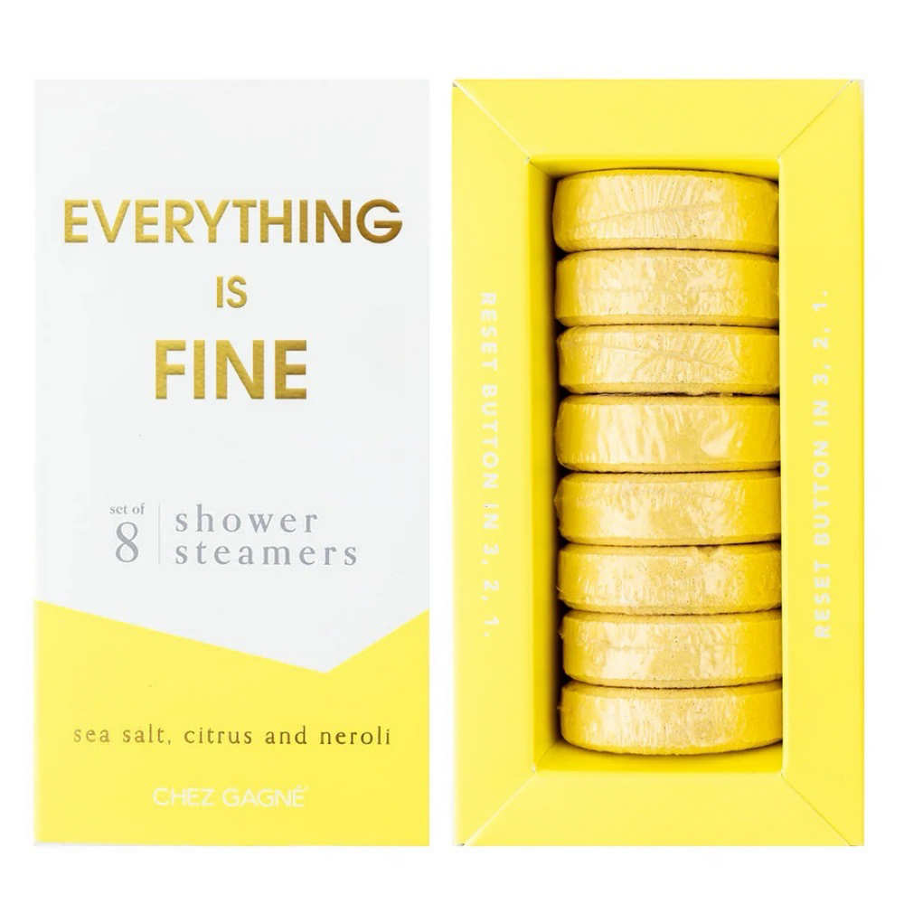 Everything is Fine Shower Steamers - Sea Salt/Citrus